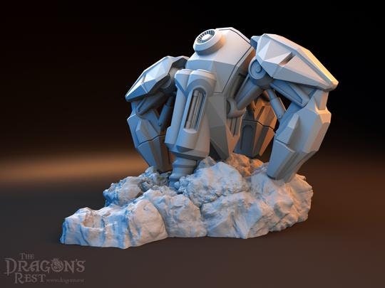 Mineral Extractor Sci-Fi Scatter Terrain 28mm | 32mm | Dungeons and Dragons | DnD | Starfinder | Battletech | SW Legion | Wargaming