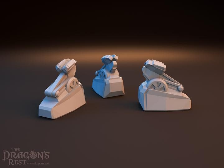 9pcs Bio Lab Sci-Fi Scatter Terrain Set 28mm | 32mm | Dungeons and Dragons | DnD | Starfinder | Battletech | SW Legion | Wargaming