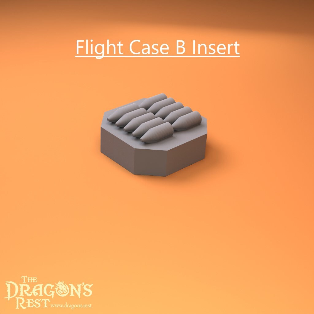 24pcs Flight Cases Sci-Fi Scatter Terrain 28mm | 32mm | Dungeons and Dragons | DnD | Starfinder | Battletech | SW Legion | Wargaming
