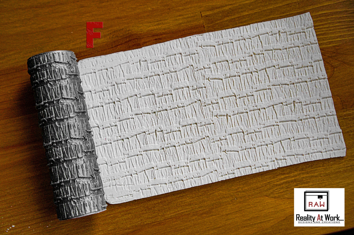 Textured Rollers Collection 3 Clay Foams D&D Terrain | 28mm | 32mm | Dungeons and Dragons | DnD | Polymer Clay Pattern | Tabletop RPG
