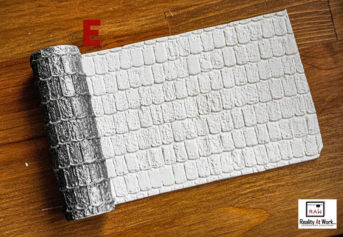 Textured Rollers Collection 3 Clay Foams D&D Terrain | 28mm | 32mm | Dungeons and Dragons | DnD | Polymer Clay Pattern | Tabletop RPG