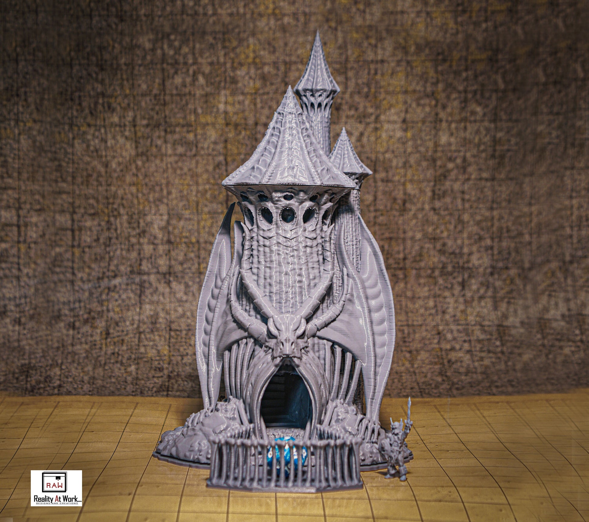 Skeletal Dragon EPIC Dice Tower Fates End | Dungeons and Dragons | DnD | Pathfinder | Starfinder | Tabletop RPG | Wargaming |