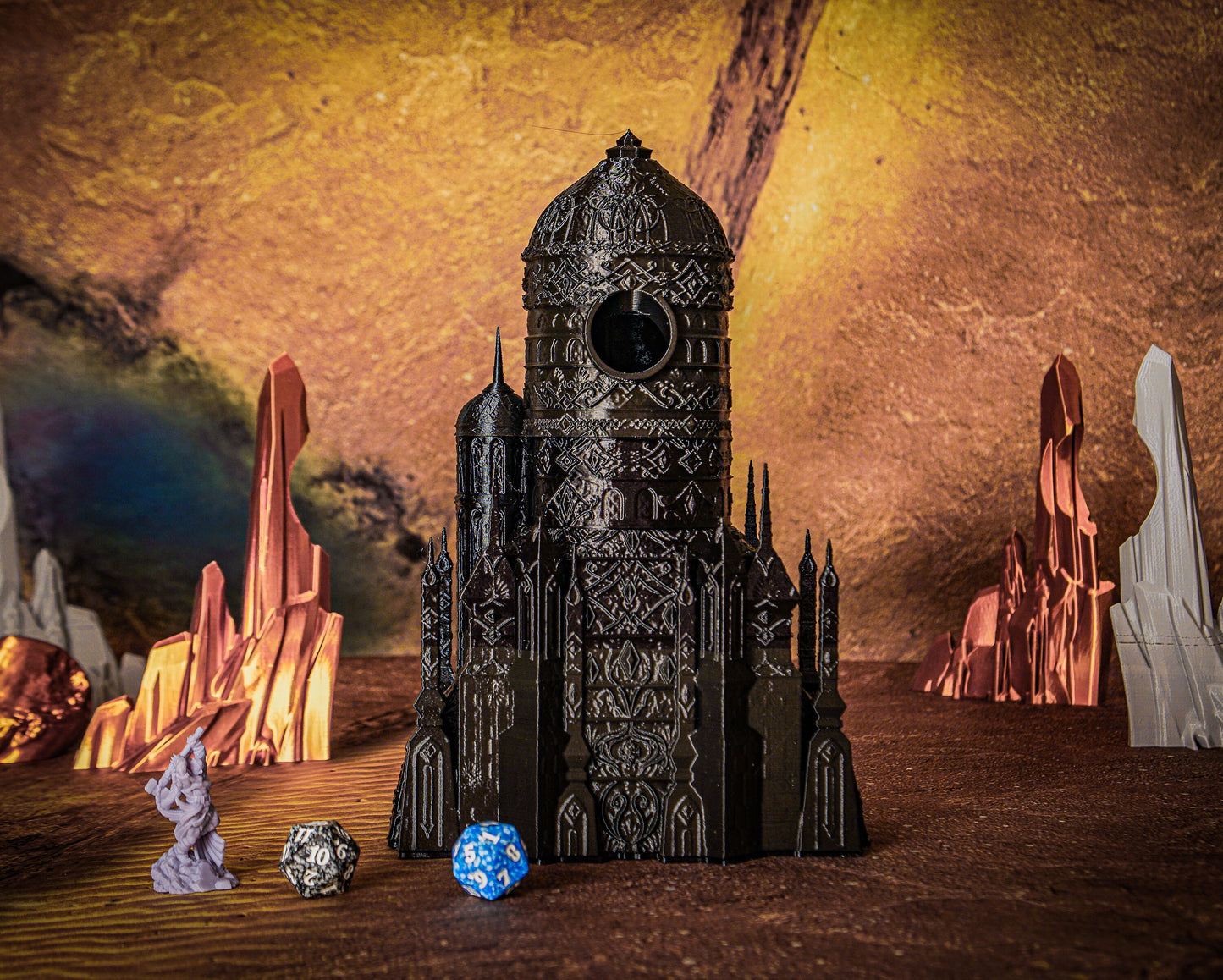 Eladrin Elf EPIC Dice Tower Fates End | Dungeons and Dragons | DnD | Pathfinder | Starfinder | Tabletop RPG | Wargaming |