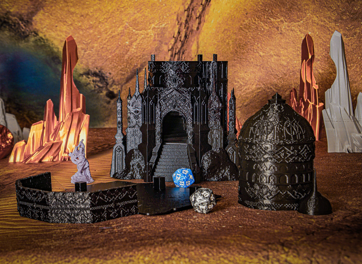 Eladrin Elf EPIC Dice Tower Fates End | Dungeons and Dragons | DnD | Pathfinder | Starfinder | Tabletop RPG | Wargaming |
