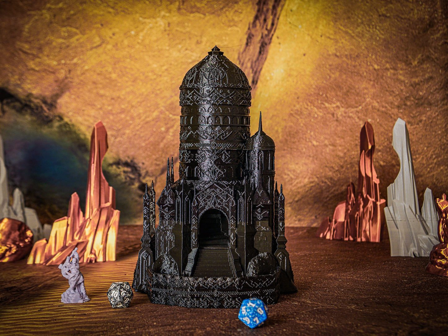 Eladrin Elf EPIC Dice Tower Fates End | Dungeons and Dragons | DnD | Pathfinder | Starfinder | Tabletop RPG | Wargaming |