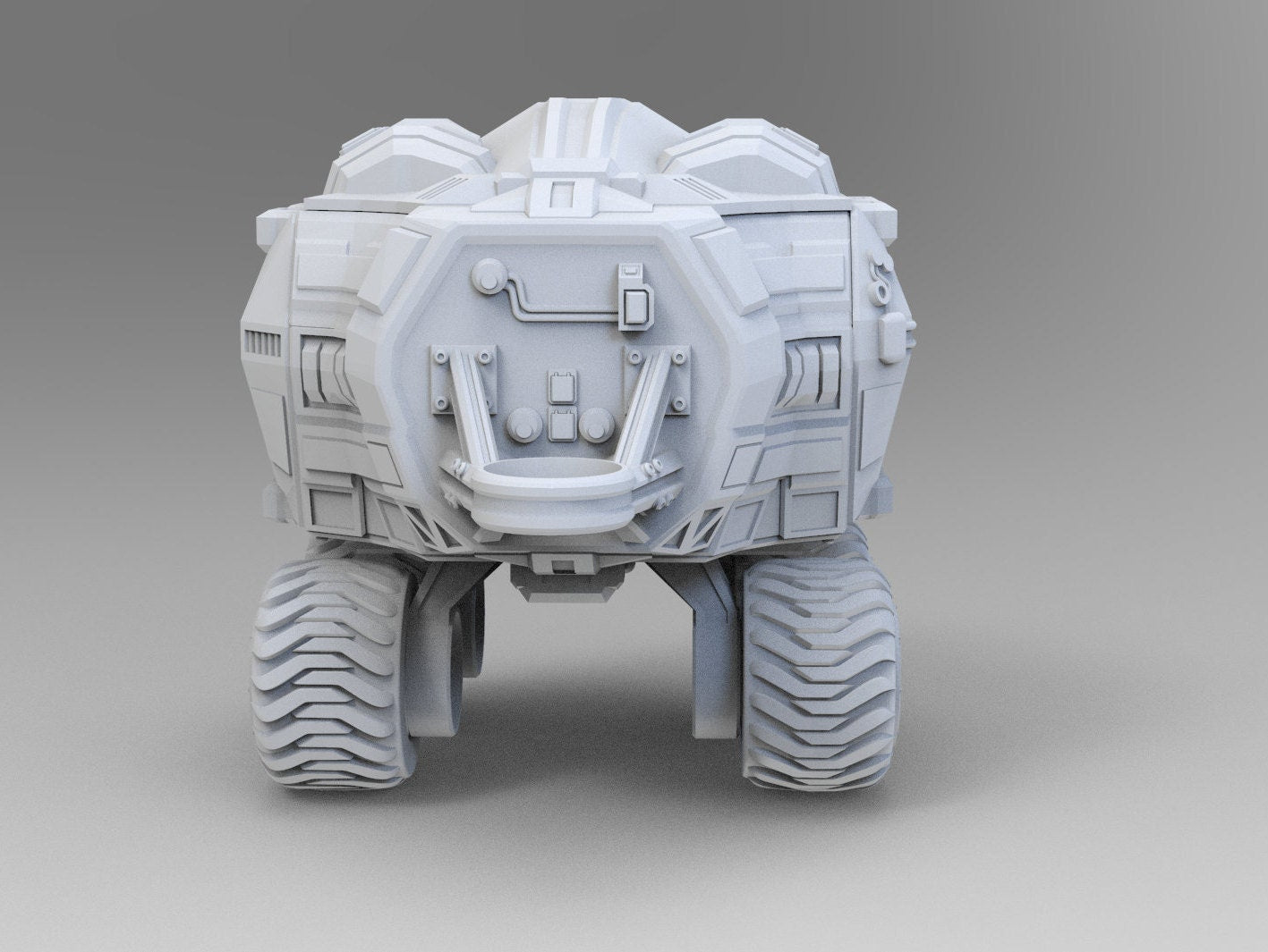 Scarab Heavy Hauler Sci Fi Vehicle 28mm | Dungeons and Dragons | DnD | Starfinder | SW Legion | Wargaming