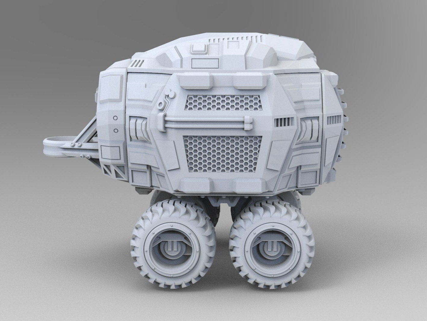 Scarab Heavy Hauler Sci Fi Vehicle 28mm | Dungeons and Dragons | DnD | Starfinder | SW Legion | Wargaming