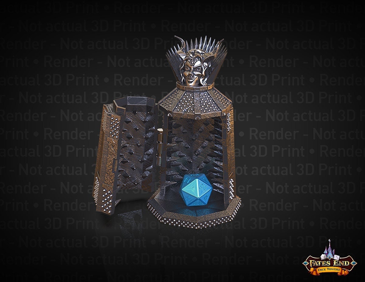 Iron Maiden | Dice Jail | Fates End Props | Dungeons and Dragons | DnD | Pathfinder | Starfinder | Tabletop RPG | Wargaming |
