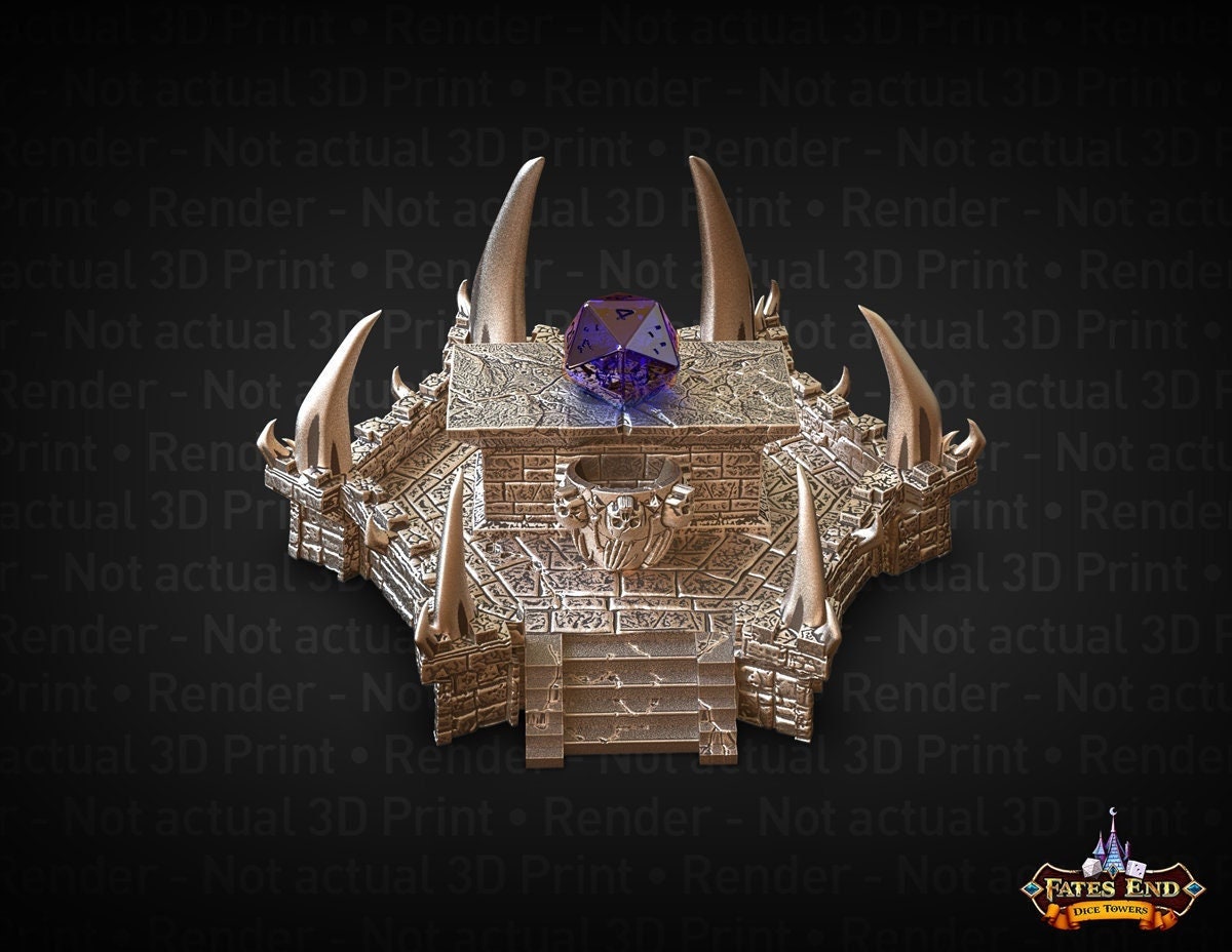 Chaos Altar Ritual | Dice Jail | Fates End Props | Dungeons and Dragons | DnD | Pathfinder | Starfinder | Tabletop RPG | Wargaming |