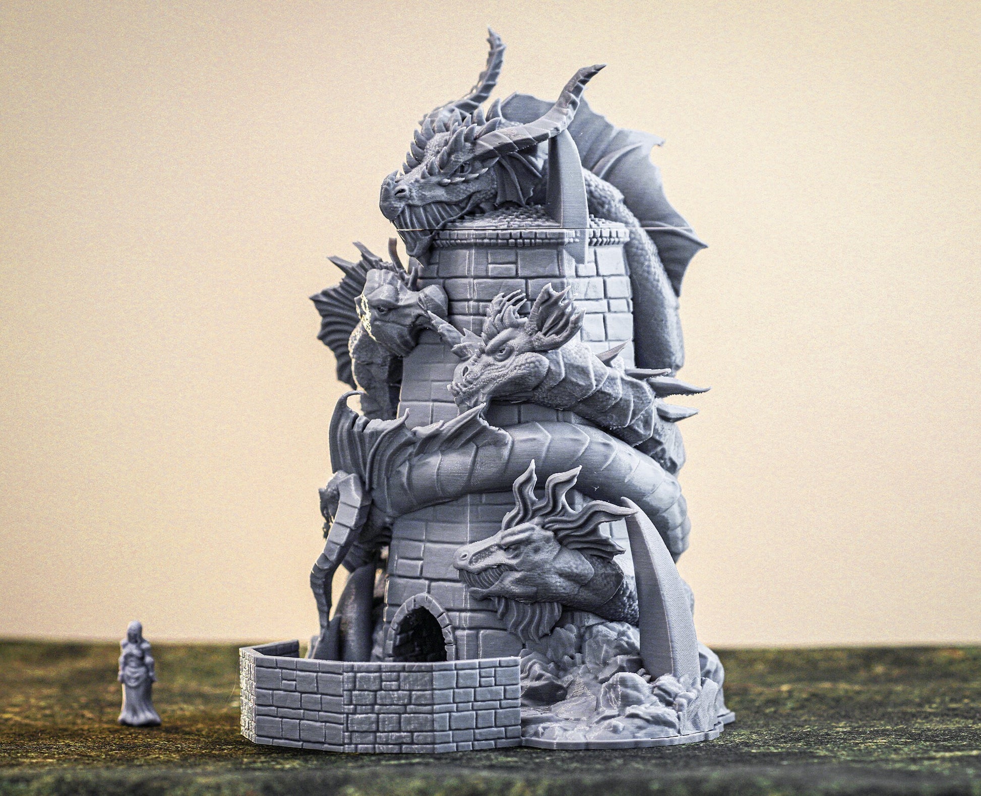 Tiamat Dice Tower Fates End | Dungeons and Dragons | DnD | Pathfinder | Starfinder | Tabletop RPG | Wargaming |