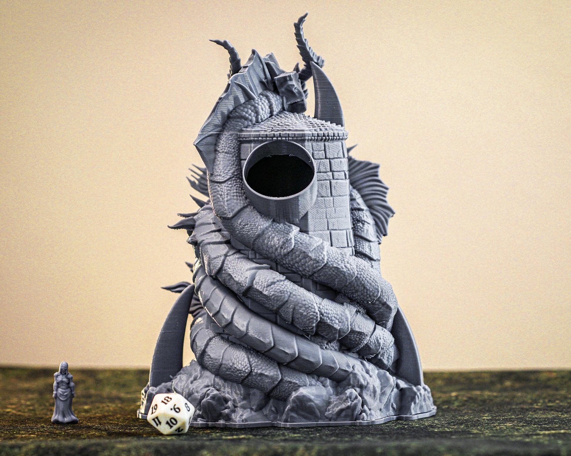 Tiamat Dice Tower Fates End | Dungeons and Dragons | DnD | Pathfinder | Starfinder | Tabletop RPG | Wargaming |