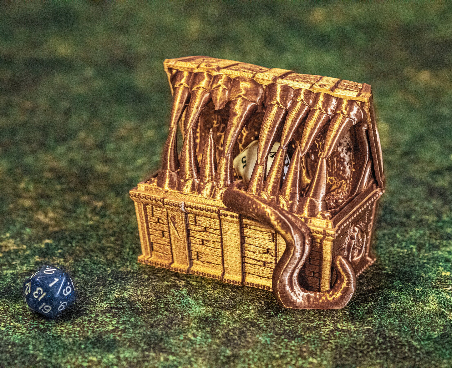 Chest Mimic | Dice Jail | Fates End Props | Dungeons and Dragons | DnD | Pathfinder | Starfinder | Tabletop RPG | Wargaming |