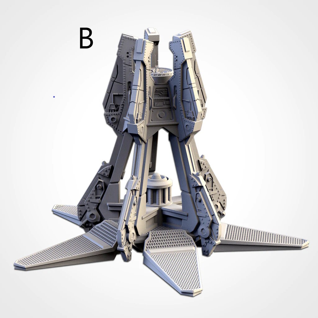 Landing Capsules Scatter Terrain | 28mm 32mm Tabletop Wargaming | Roleplaying Game | Starfinder | Legion | Txarli Factory