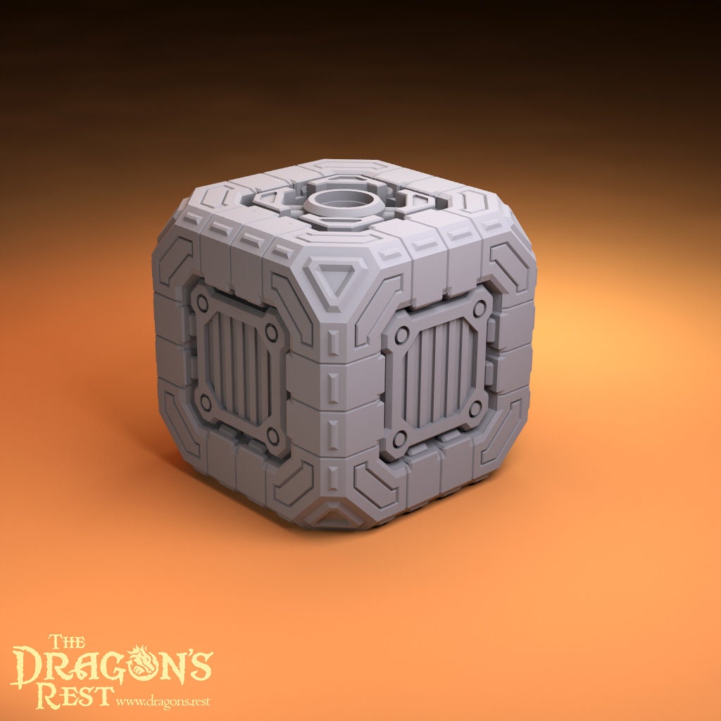 Small Containers 1x1 Sci-Fi Scatter Terrain 28mm | 32mm | Dungeons and Dragons | DnD | Starfinder | Battletech | SW Legion | Wargaming