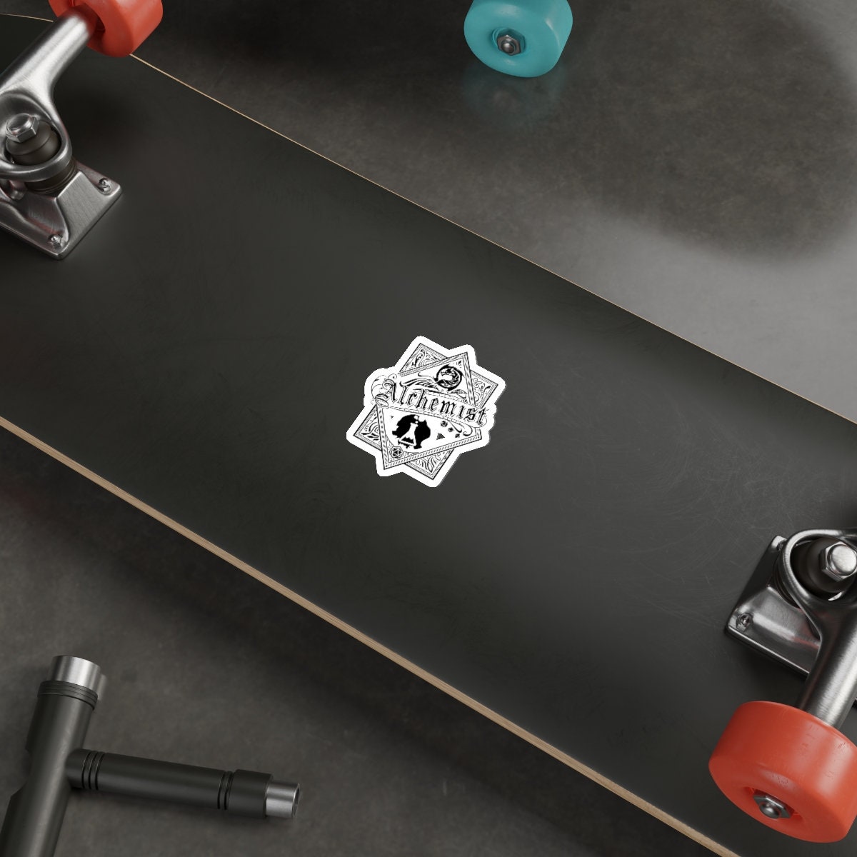Alchemist D&D Hero Class Sticker | DnD | Dungeons and Dragons | Pathfinder | Nerdy Laptop Sticker | Water Bottle Sticker | Waterproof
