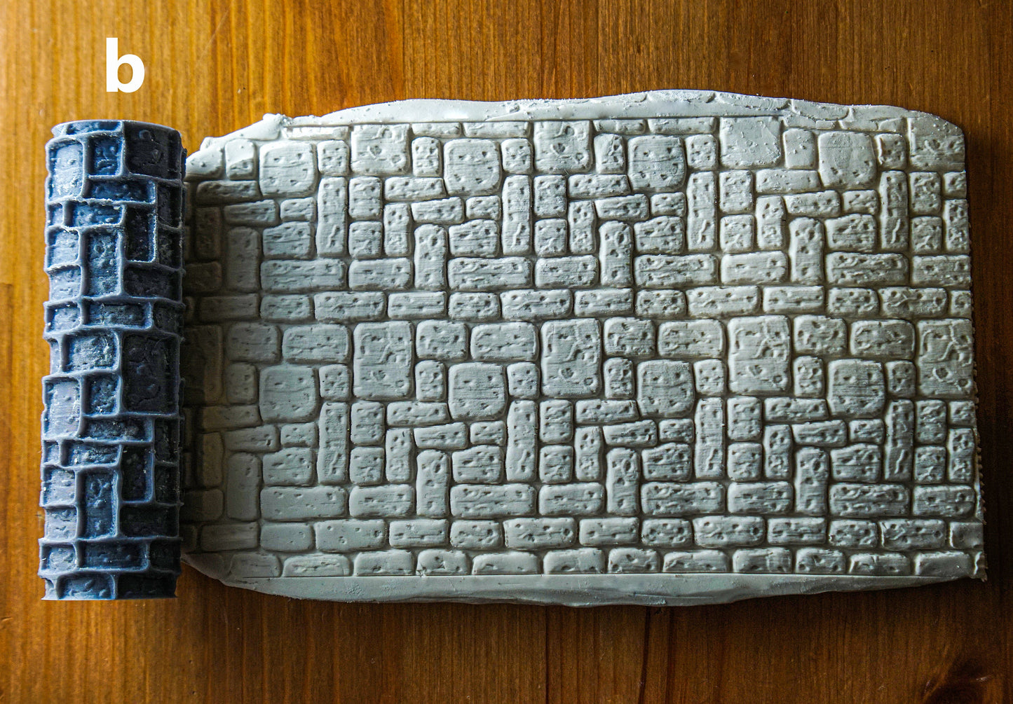 Textured Rollers Collection 4 Clay/ Foams D&D Terrain | 28mm | 32mm | Dungeons and Dragons | DnD | Polymer Clay Pattern | Tabletop RPG