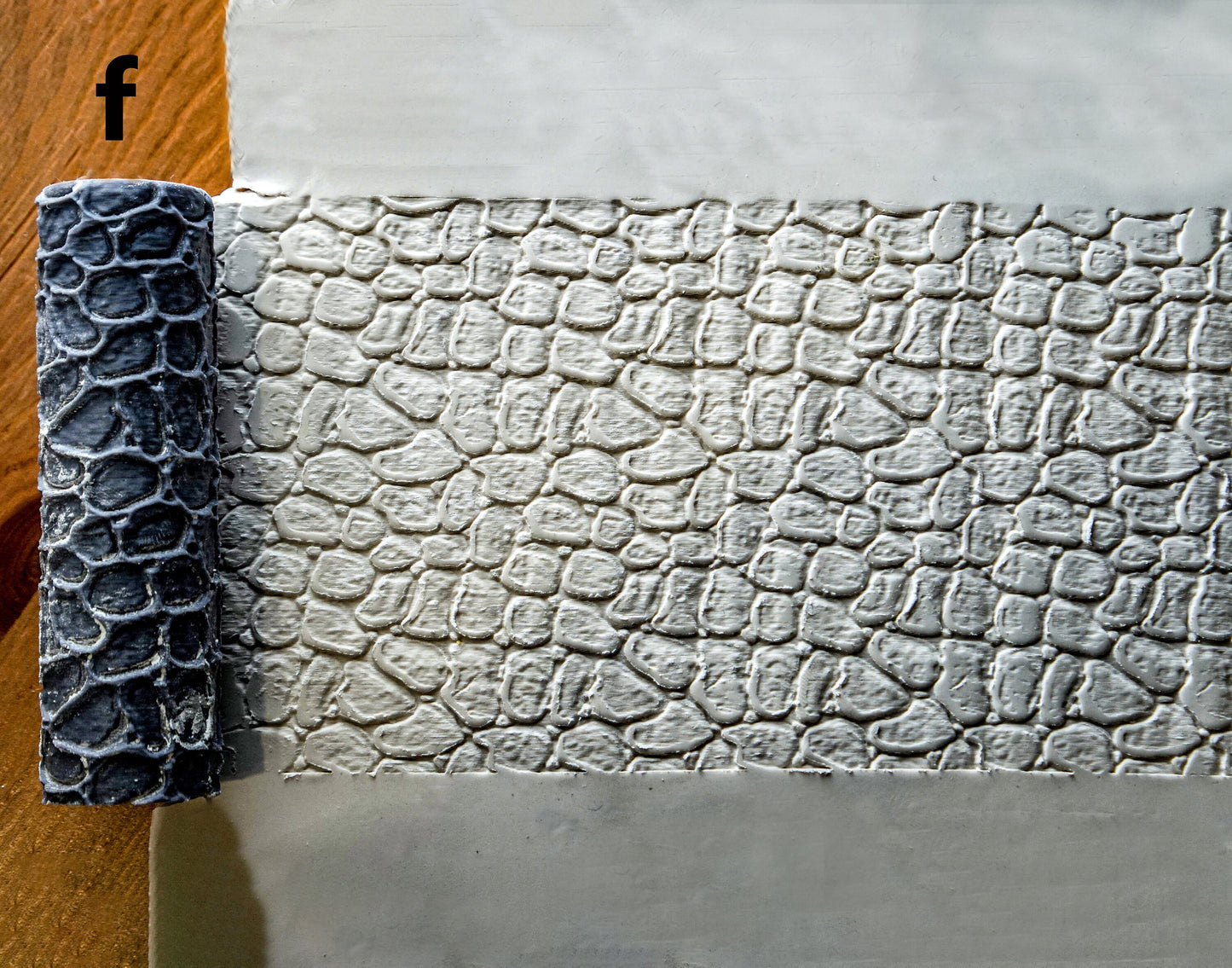 Textured Rollers Collection 7 Clay/ Foams D&D Terrain | 28mm | 32mm | Dungeons and Dragons | DnD | Polymer Clay Pattern | Tabletop RPG