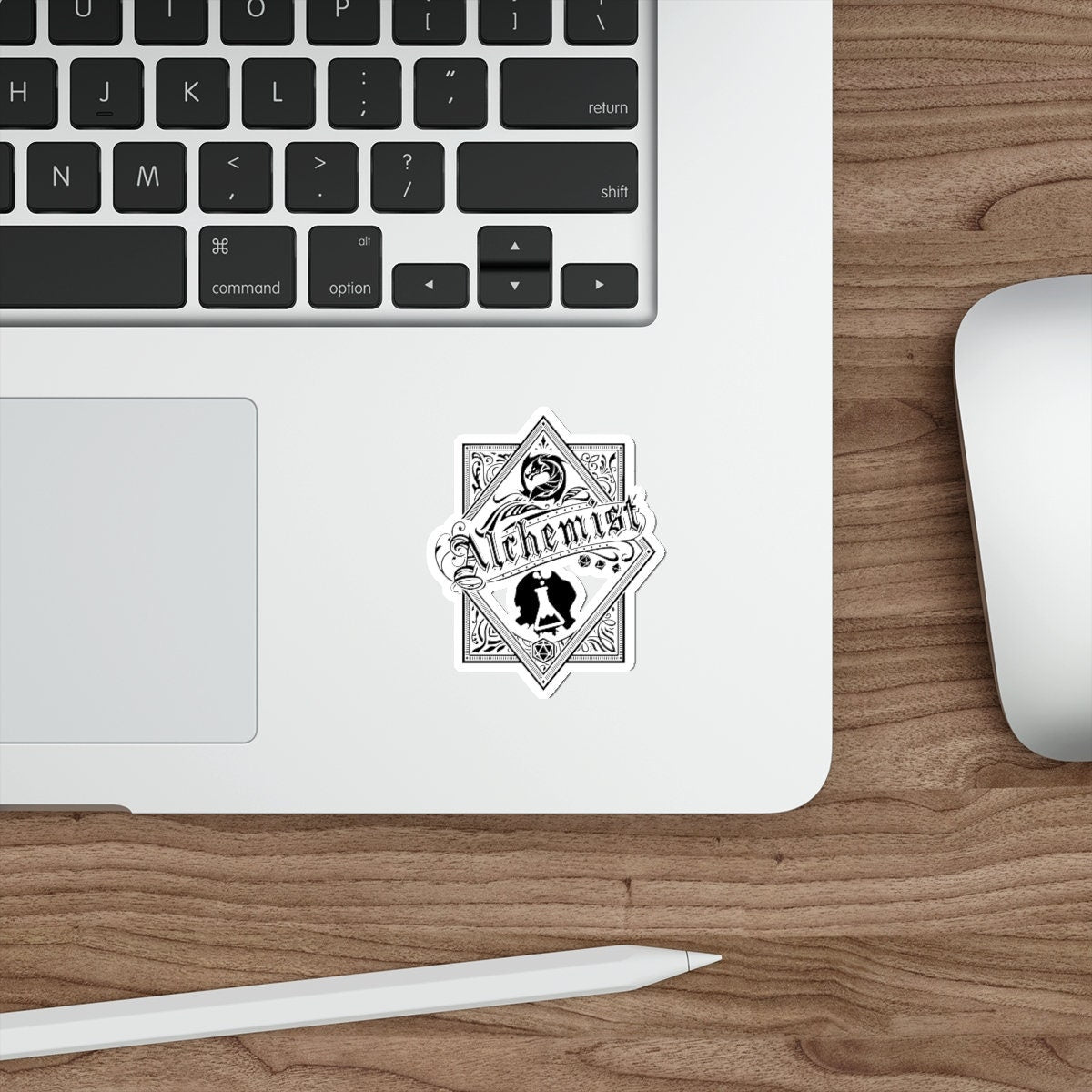 Alchemist D&D Hero Class Sticker | DnD | Dungeons and Dragons | Pathfinder | Nerdy Laptop Sticker | Water Bottle Sticker | Waterproof