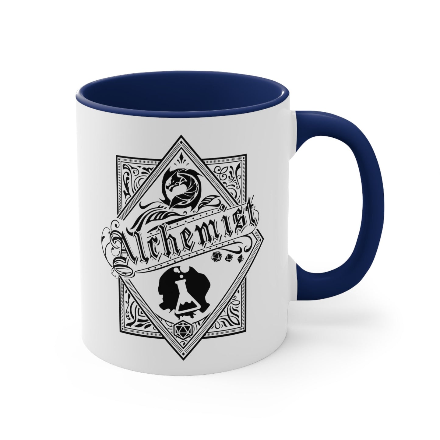 Alchemist D&D Character Class Coffee Mug | RPG Gamer | Funny Dungeon Master DM Gift | D20 Tabletop Gamer | Role Playing Game | Nerd | Geeky