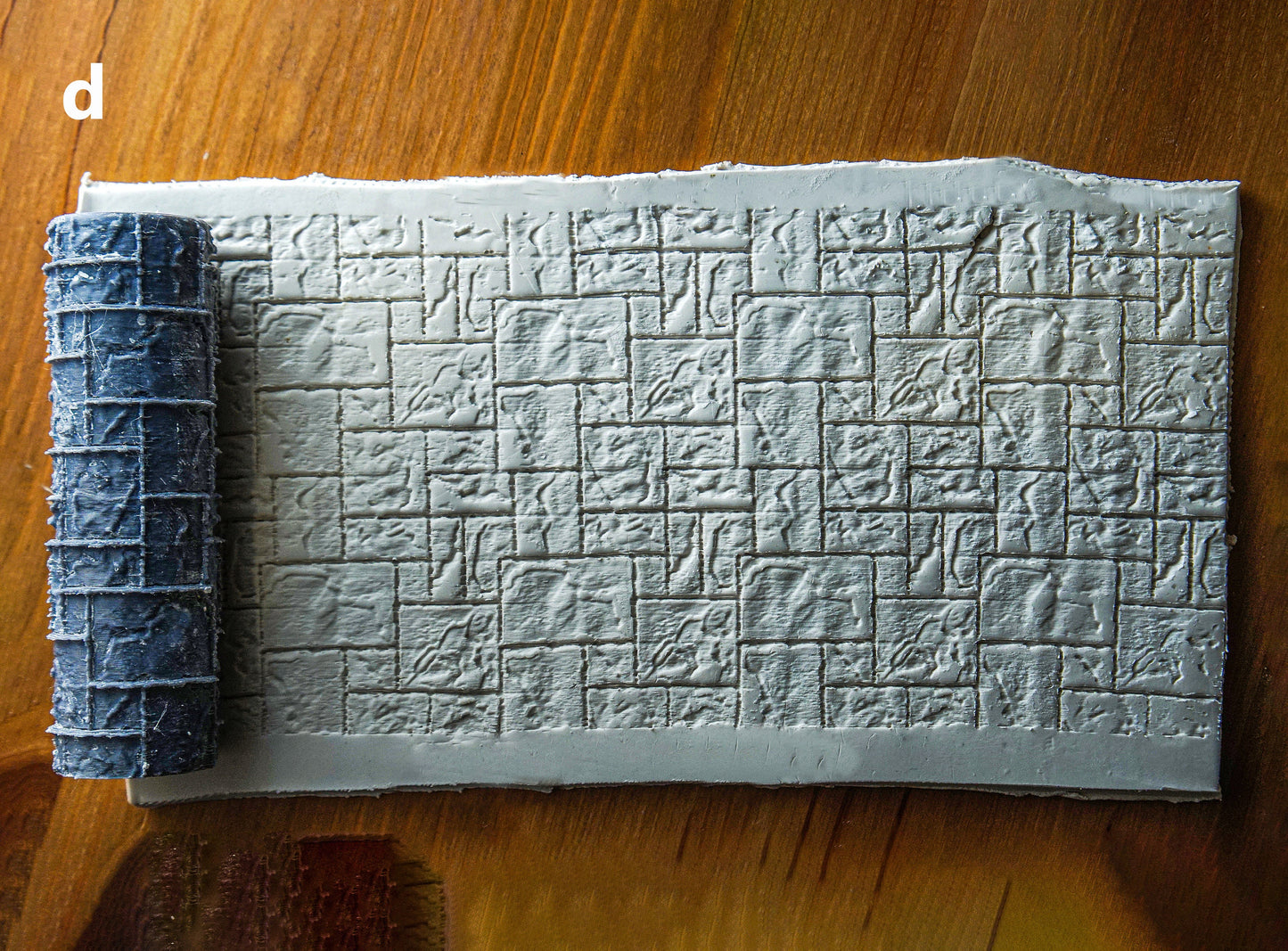 Textured Rollers Collection 4 Clay/ Foams D&D Terrain | 28mm | 32mm | Dungeons and Dragons | DnD | Polymer Clay Pattern | Tabletop RPG