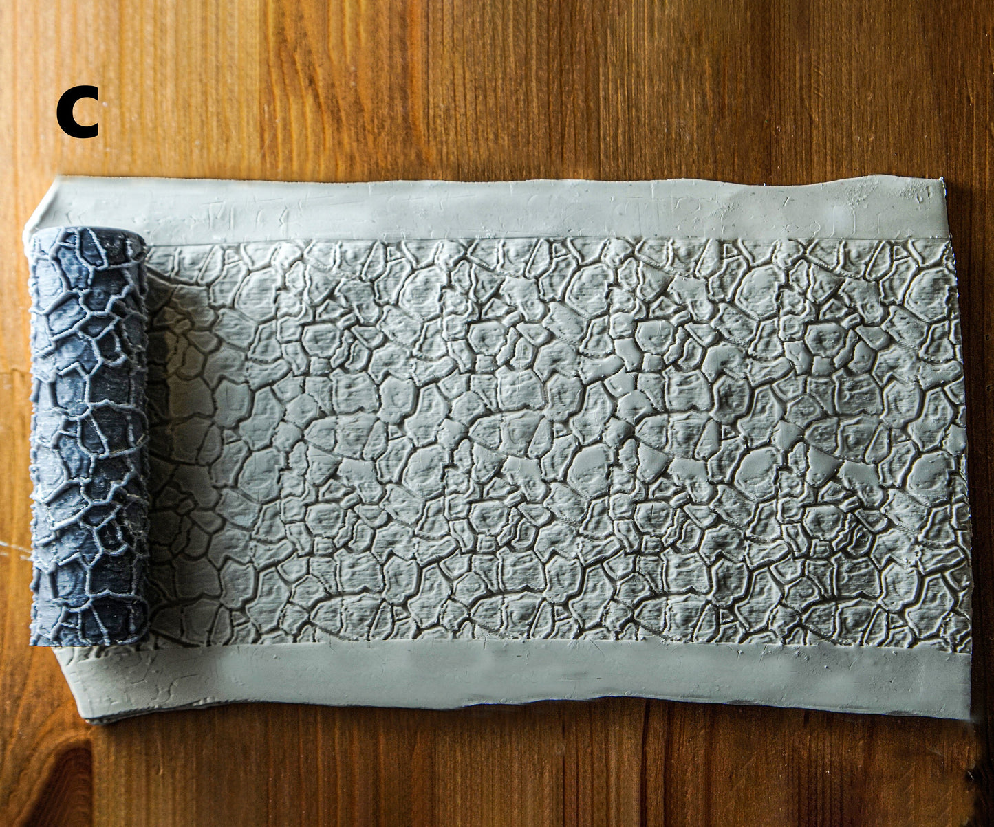Textured Rollers Collection 7 Clay/ Foams D&D Terrain | 28mm | 32mm | Dungeons and Dragons | DnD | Polymer Clay Pattern | Tabletop RPG