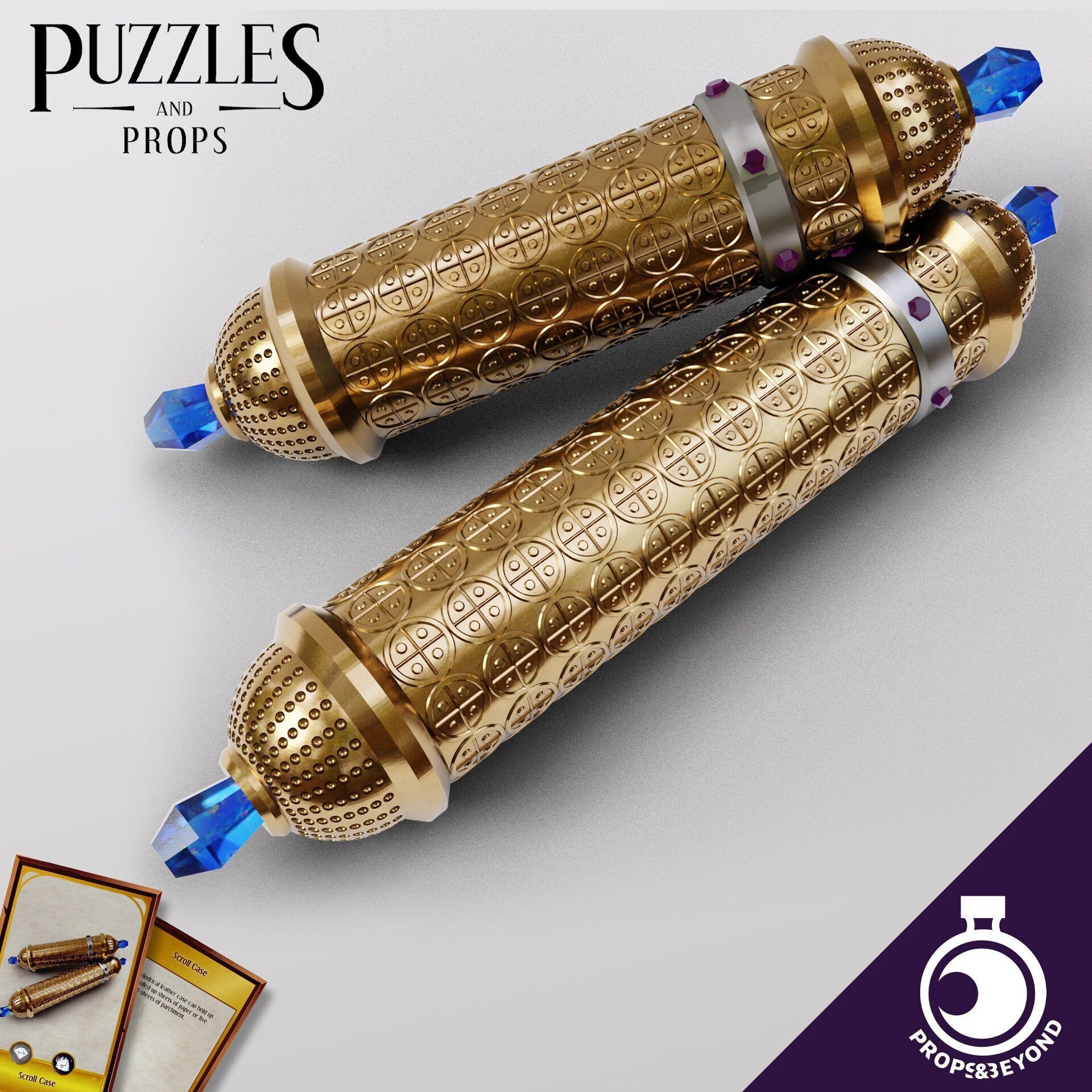 Scroll Case, Life Sized prop for Dungeons and Dragons, Dnd, Pathfinder, Starfinder, Cosplay Props, LARPing Props, Tabletop RPG