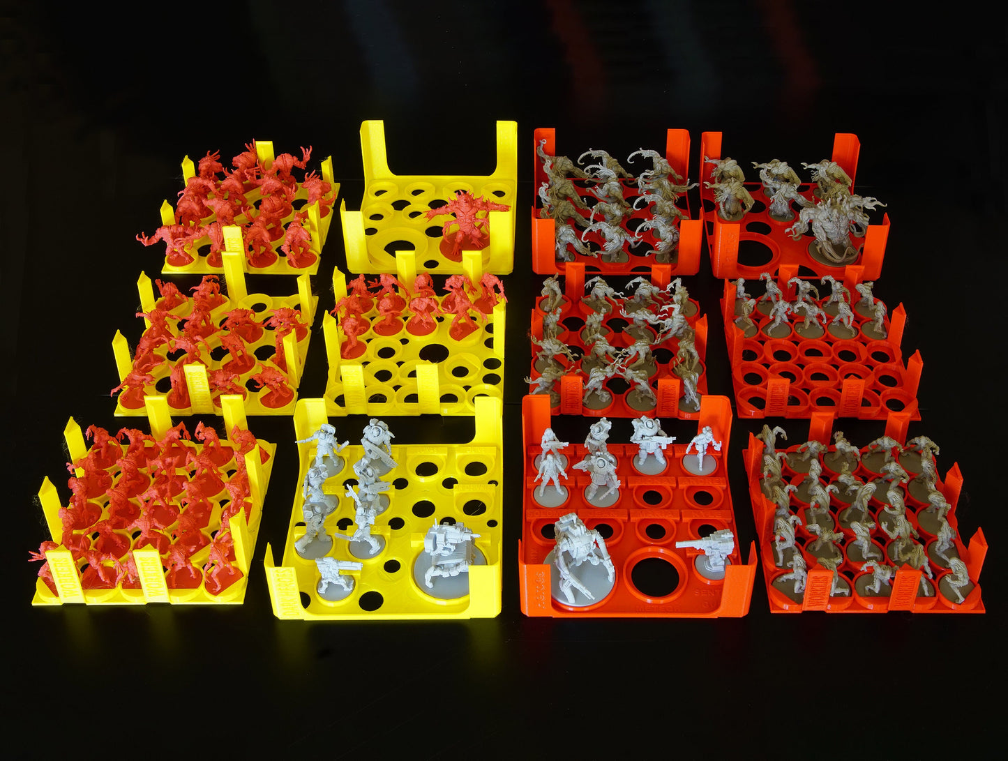 Zombicide Invader Kickstarter All-In ULTIMATE Mini, Card, & Token Organizer | Fits Sleeved or Non-Sleeved Cards | Box Insert | Boardgames