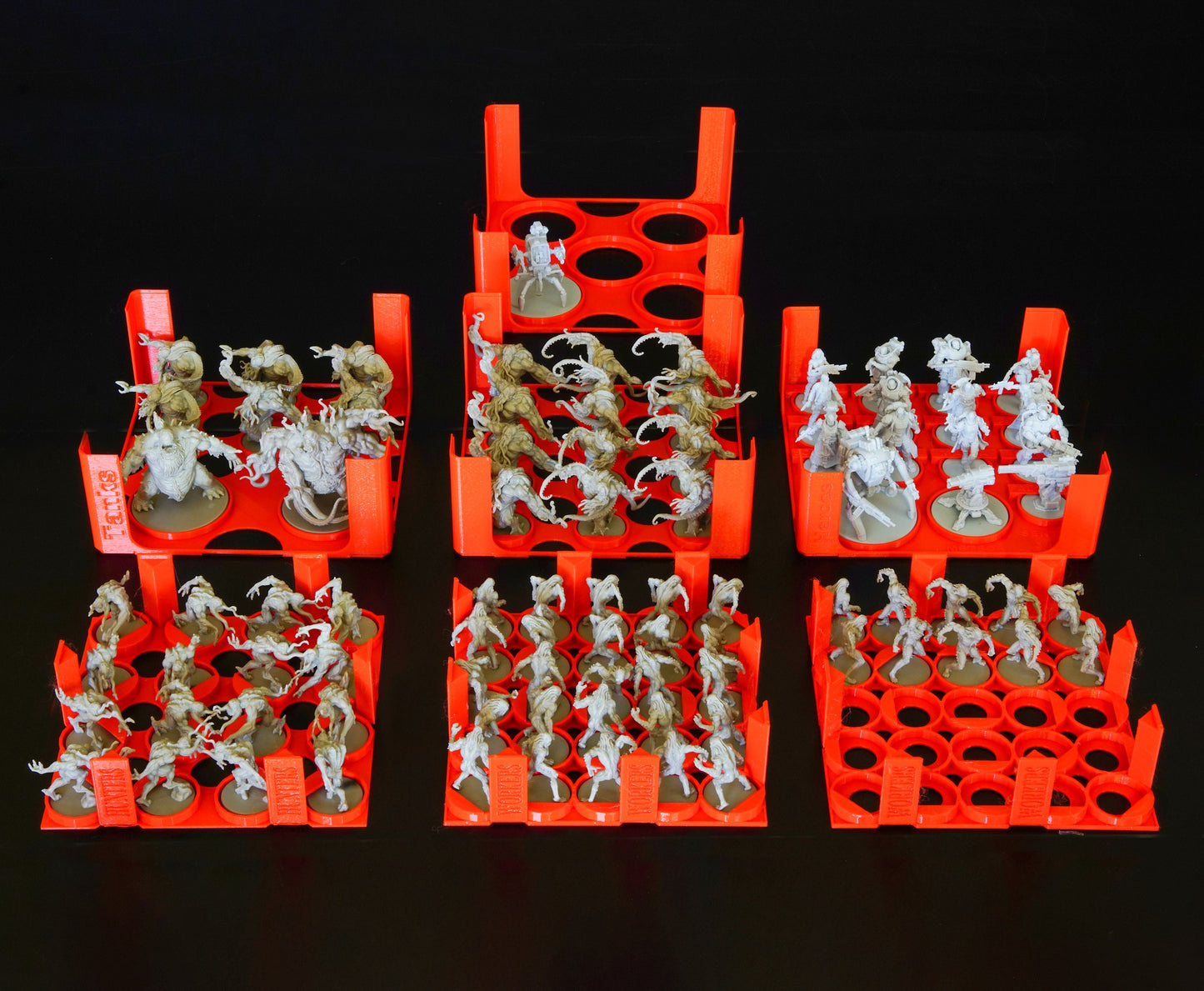 Zombicide Invader Kickstarter All-In ULTIMATE Mini, Card, & Token Organizer | Fits Sleeved or Non-Sleeved Cards | Box Insert | Boardgames
