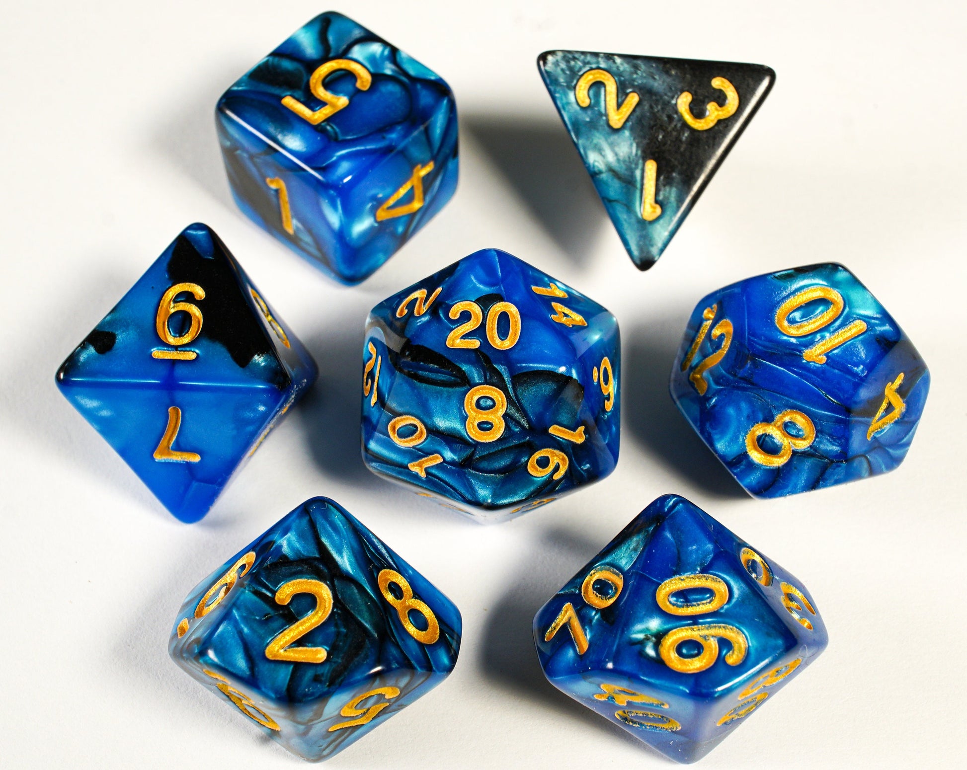 Sage's Wisdom, DnD Dice Set, Dice Set for Dungeons and Dragons, Role Playing Games, Polyhedral dice set, Limited Edition, DM Gift, Favors