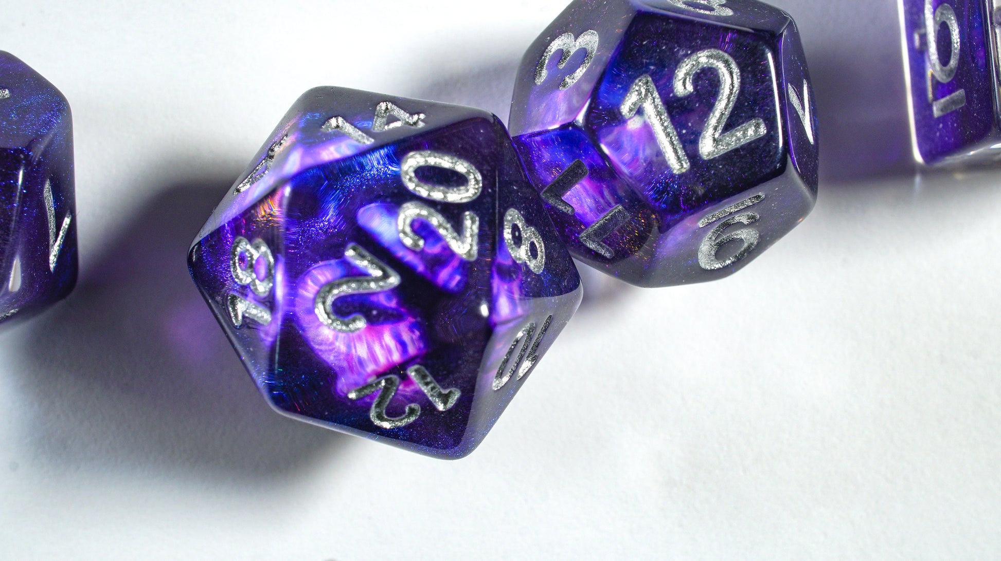 Eye of the Void, DnD Dice Set, Dice Set for Dungeons and Dragons, Role Playing Games, Polyhedral dice set, Limited Edition, DM Gift, Favors