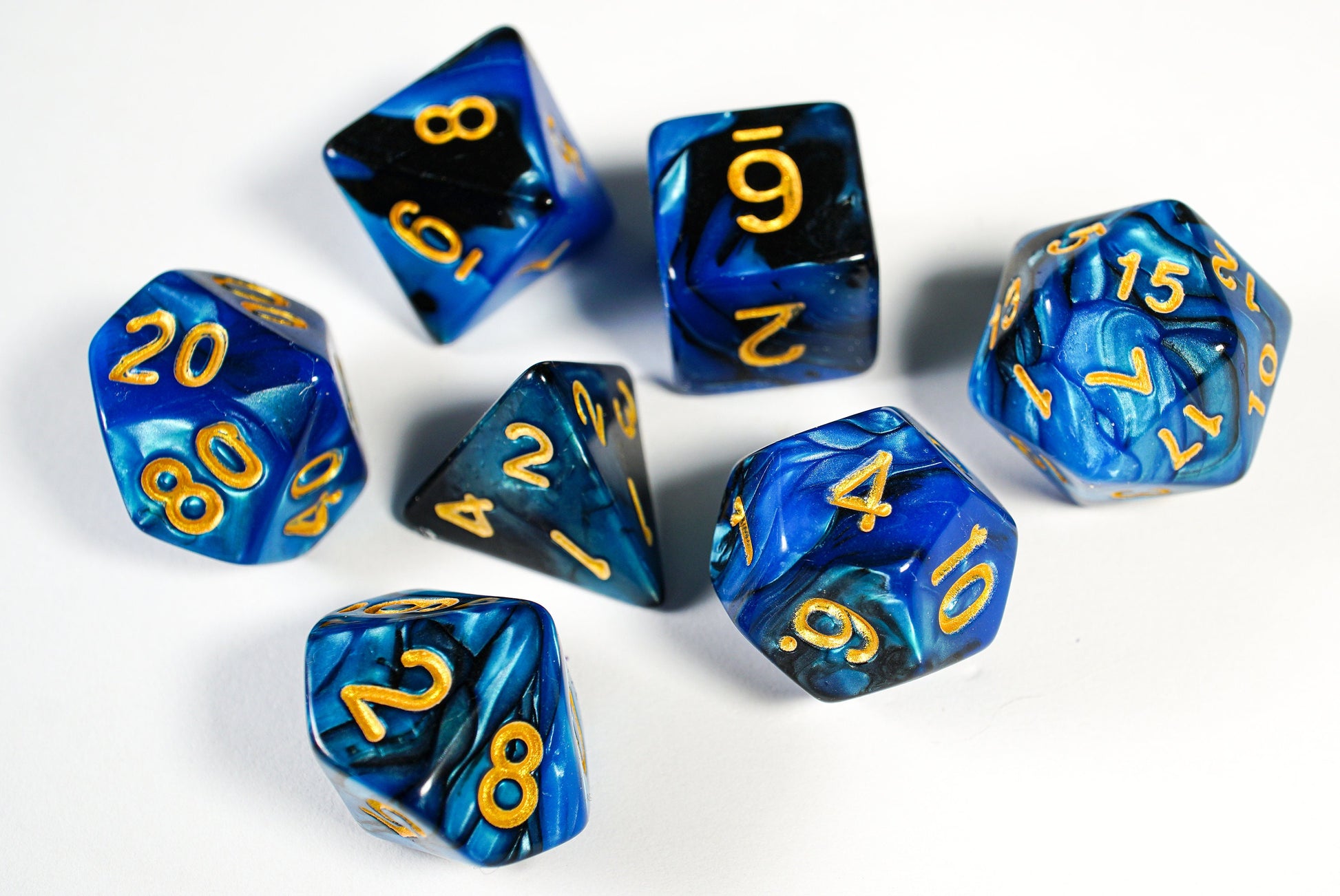 Sage's Wisdom, DnD Dice Set, Dice Set for Dungeons and Dragons, Role Playing Games, Polyhedral dice set, Limited Edition, DM Gift, Favors