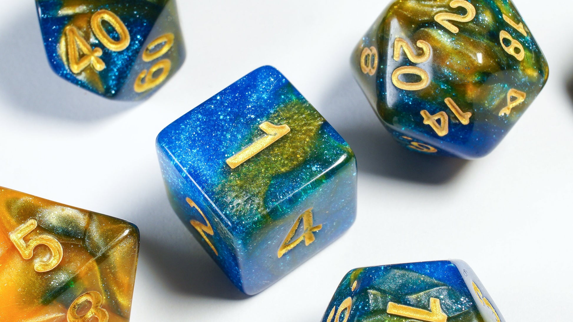 Dreamer, DnD Dice Set, Dice Set for Dungeons and Dragons, Role Playing Games, Polyhedral dice set, Limited Edition, DM Gift, Favors