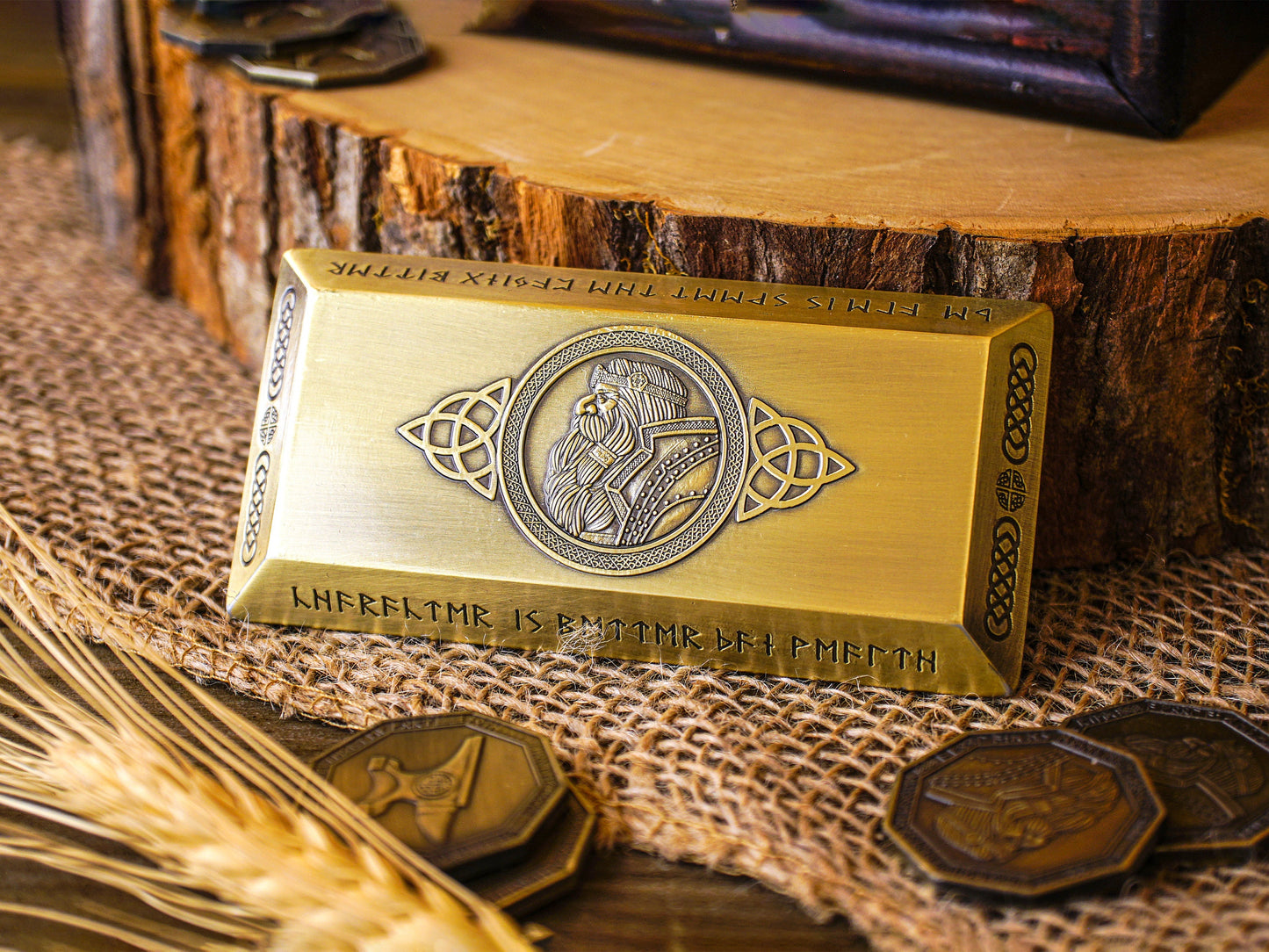 Dwarven Gold and Silver Bars, Currency Bundle, Bar Sets, Coin Sets, Dungeons and Dragons, TTRPG Props, Life size props, Larping, Roleplaying