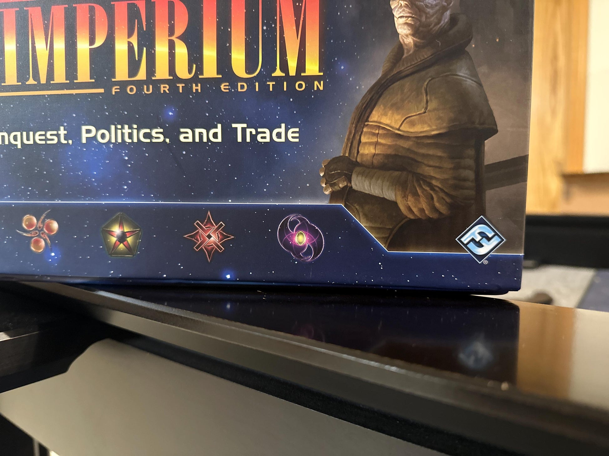 Twilight Imperium 4th Edition + Prophecy of Kings + Codex Deluxe Organizer, Fits Sleeved Cards, Game Insert, TI4, Board Game Accessories