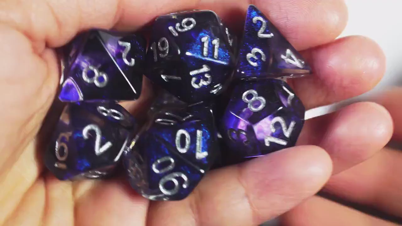 Eye of the Void, DnD Dice Set, Dice Set for Dungeons and Dragons, Role Playing Games, Polyhedral dice set, Limited Edition, DM Gift, Favors