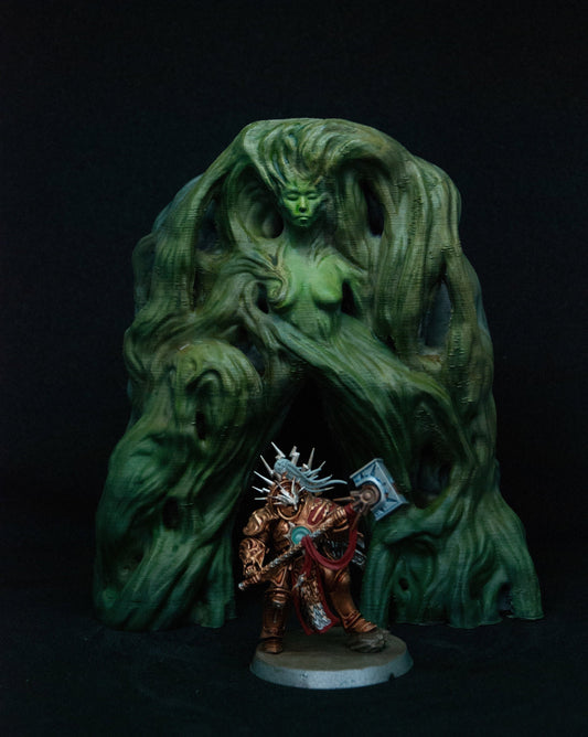 Forest Lady Portal D&D terrain 28mm | 32mm | Dungeons and Dragons | DnD | Pathfinder | Starfinder | Tabletop RPG | Wargaming |