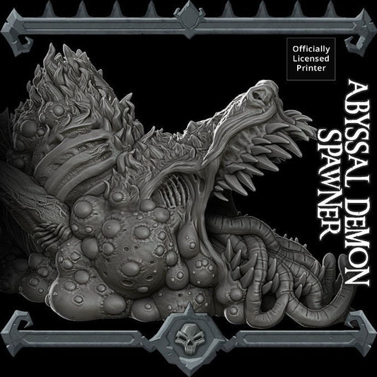 Abyssal Demon Spawner D&D 28mm 32mm miniature, Dungeons and Dragons, DnD, Pathfinder, Tabletop RPG, Roleplaying Games, Rocket Pig games