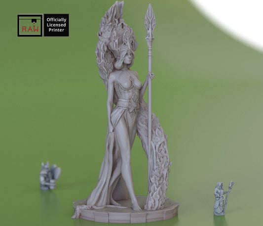 Goddess of Life D&D 28mm 32mm Scatter Terrain | Dungeons and Dragons | DnD | Pathfinder | Starfinder | Tabletop RPG | Wargaming |