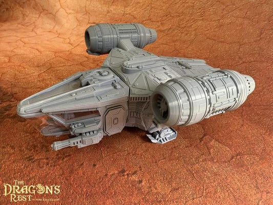 Dragon Crest Standard Sci Fi Spaceship 28mm | Dungeons and Dragons | DnD | Starfinder | SW Legion | Wargaming