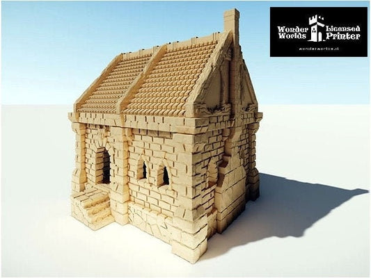 Ulvheim Cottage D&D Terrain 28mm | 32mm | Dungeons and Dragons | DnD | Pathfinder | Starfinder | Tabletop RPG | Wargaming |