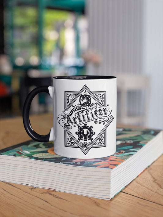 Artificer D&D Character Class Coffee Mug | RPG Gamer | Funny Dungeon Master DM Gift | D20 Tabletop Gamer | Role Playing Game | Nerd