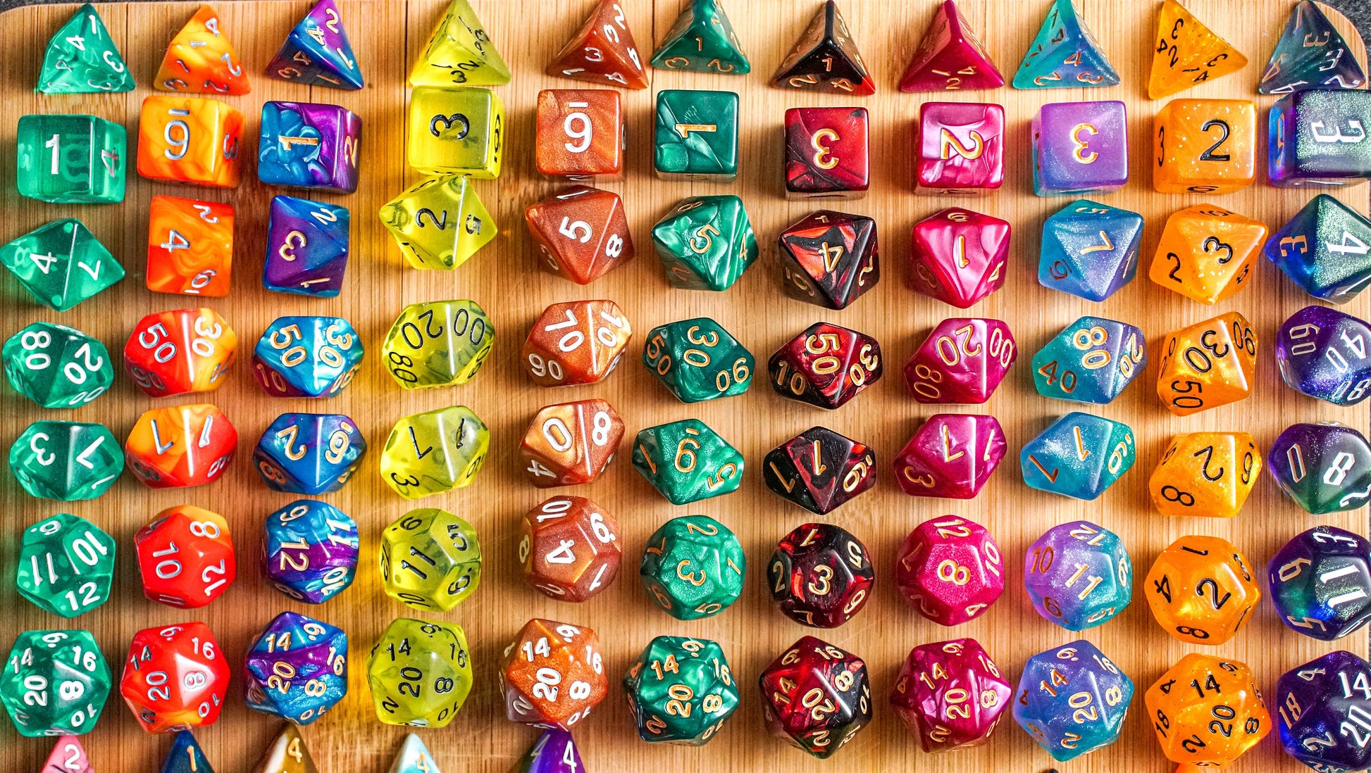 Mystery Dice Blind Bags for Dungeons and Dragons, DnD Dice Sets, Mystery Box, Role Playing Games, Dice TTRPG, Polyhedral Dice Sets, DM Gift