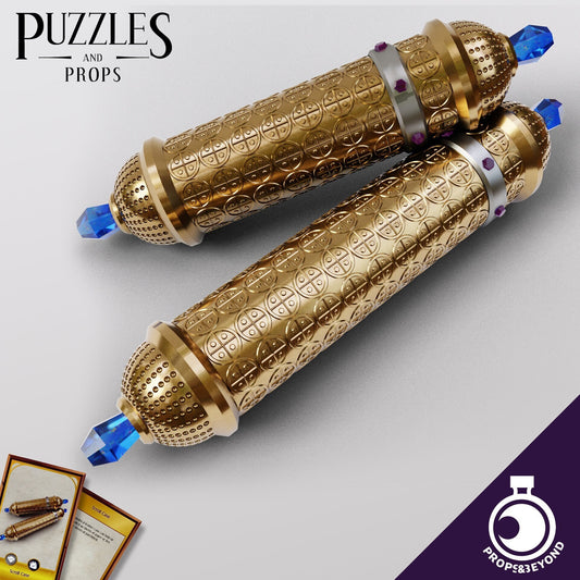 Scroll Case, Life Sized prop for Dungeons and Dragons, Dnd, Pathfinder, Starfinder, Cosplay Props, LARPing Props, Tabletop RPG