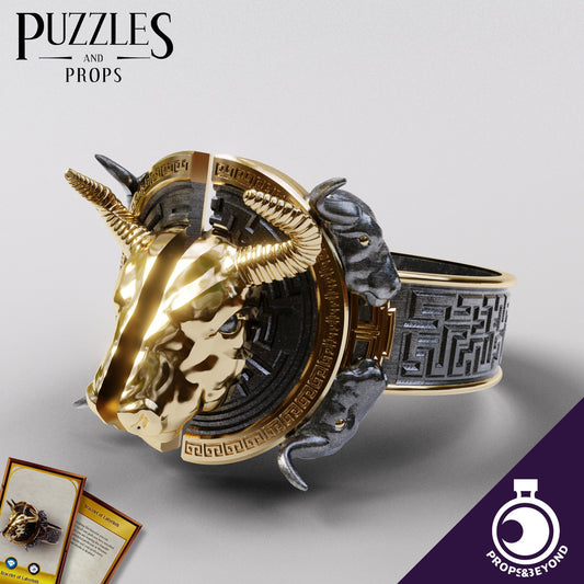 Armband of the Labyrinth, Life Sized prop for Dungeons and Dragons, Dnd, Pathfinder, Starfinder, Cosplay Props, LARPing Props, Tabletop RPG