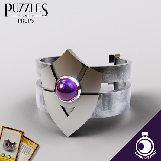 Bracelet of Shielding, Life Sized prop for Dungeons and Dragons, Dnd, Pathfinder, Starfinder, Cosplay Props, LARPing Props, Tabletop RPG