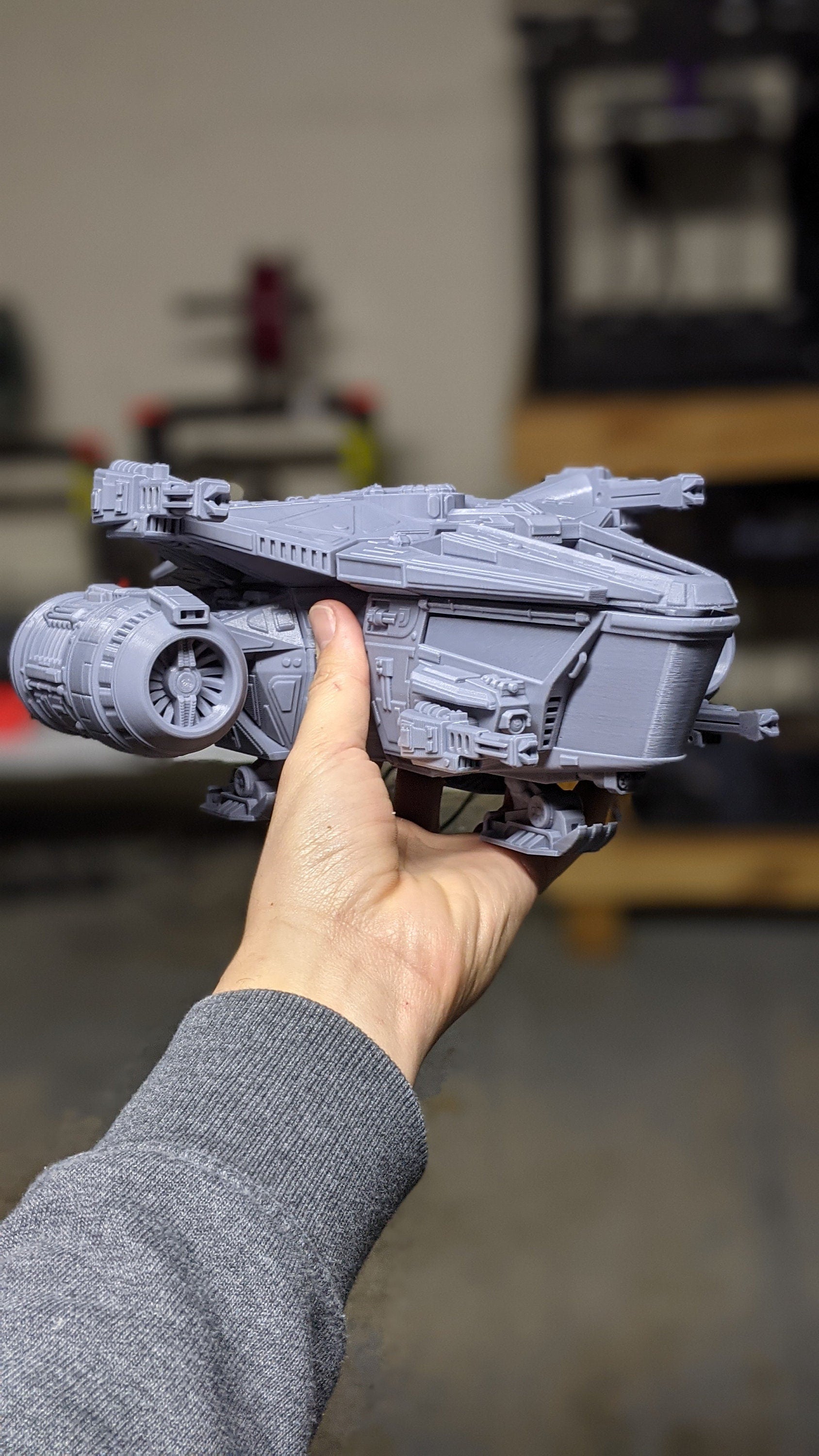 Dragon Crest Thumper Sci Fi Spaceship 28mm | Dungeons and Dragons | DnD | Starfinder | SW Legion | Wargaming