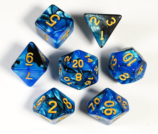 Sage's Wisdom, DnD Dice Set, Dice Set for Dungeons and Dragons, Role Playing Games, Polyhedral dice set, Limited Edition, DM Gift, Favors