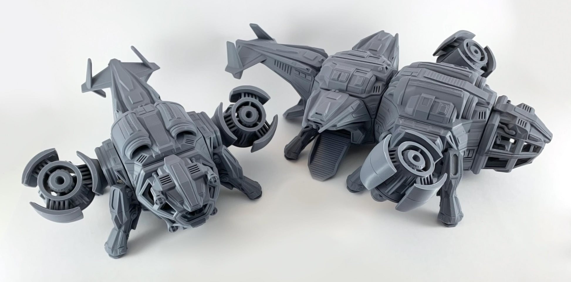 Heavy and Light Dragonfly Armored Dropship Variants | 28mm 32mm | Sci-Fi Stargrave | Starfinder | Dungeons and Dragons | DnD | SW Legion