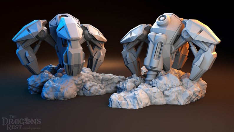 Mineral Extractor Sci-Fi Scatter Terrain