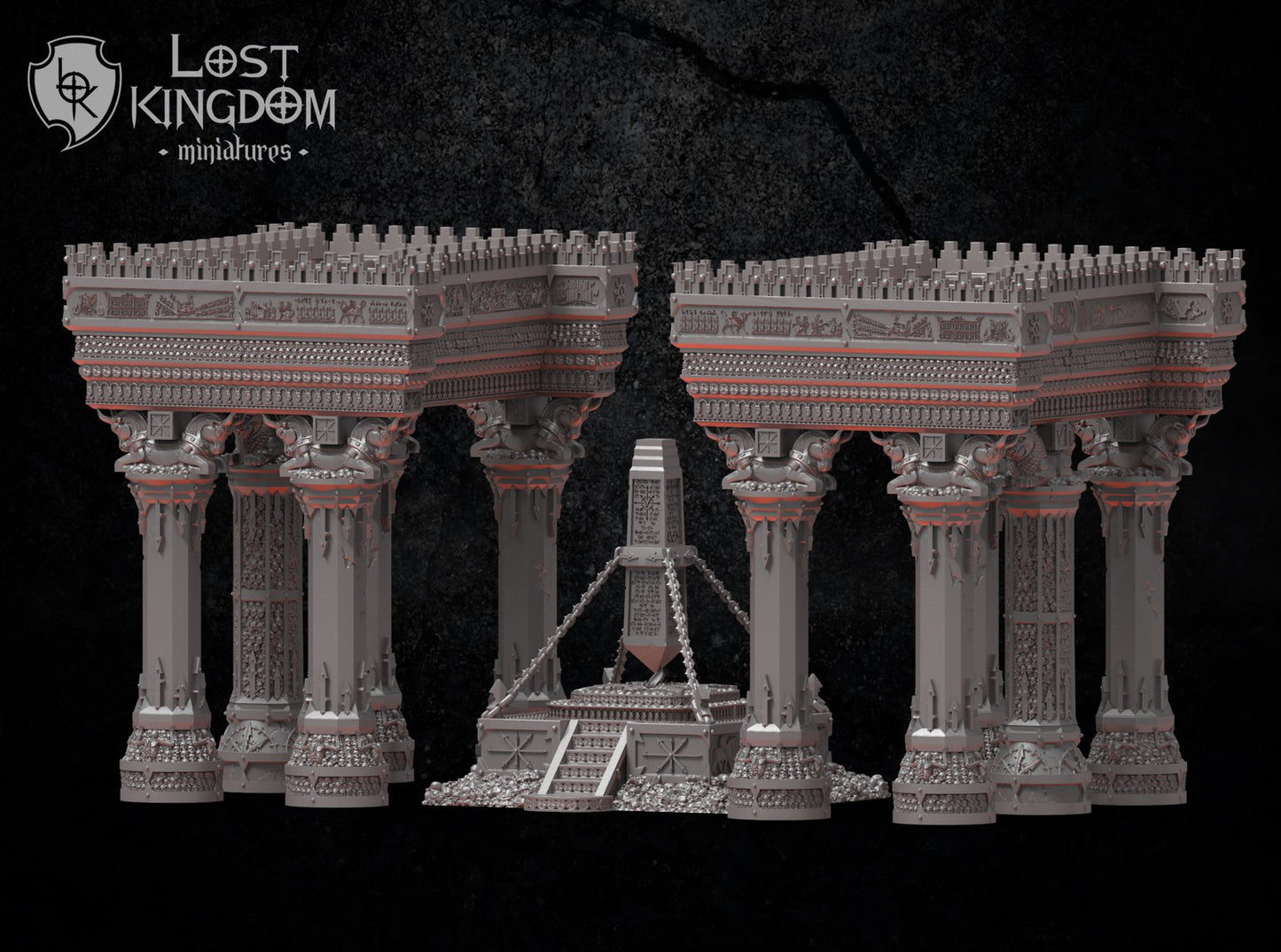 Chaos Dwarven Ziggurat Columns